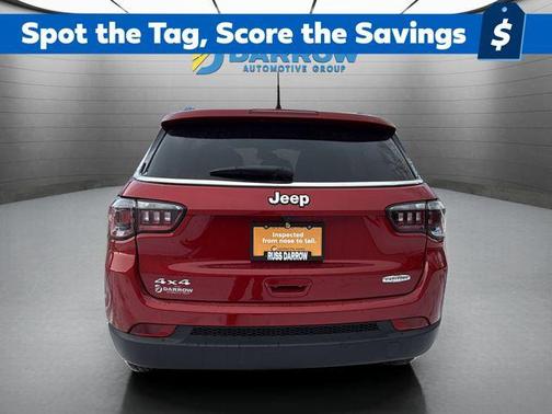 Red Hot Pearlcoat 2025 Jeep Compass Latitude