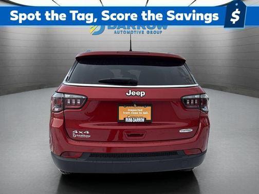 Red Hot Pearlcoat 2025 Jeep Compass Latitude