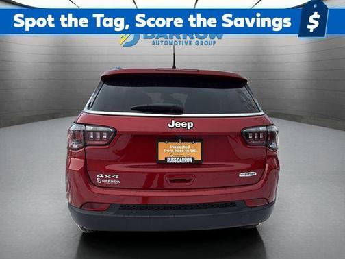 Red Hot Pearlcoat 2025 Jeep Compass Latitude