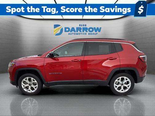 Red Hot Pearlcoat 2025 Jeep Compass Latitude