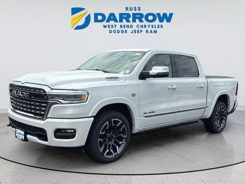 Ivory White Tri-Coat Pearlcoat 2026 RAM 1500 Limited