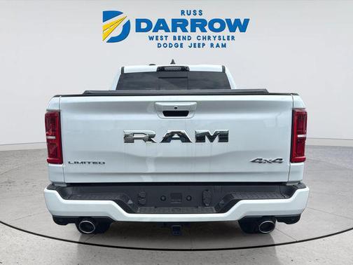 Ivory White Tri-Coat Pearlcoat 2026 RAM 1500 Limited