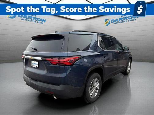 Northsky Blue Metallic 2023 Chevrolet Traverse LT Cloth