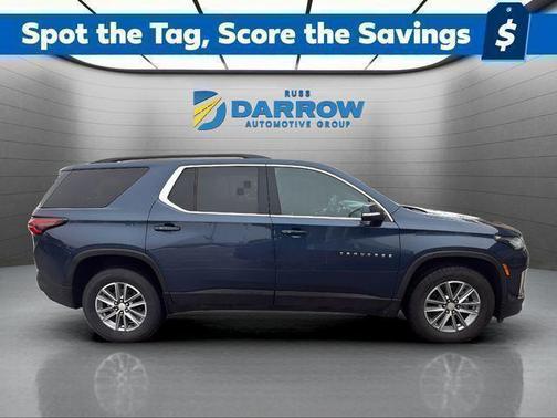 Northsky Blue Metallic 2023 Chevrolet Traverse LT Cloth