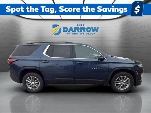 Northsky Blue Metallic 2023 Chevrolet Traverse LT Cloth