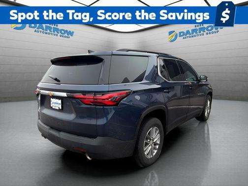 Northsky Blue Metallic 2023 Chevrolet Traverse LT Cloth
