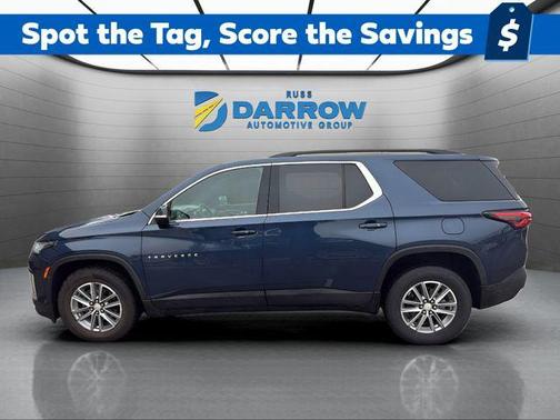 Northsky Blue Metallic 2023 Chevrolet Traverse LT Cloth