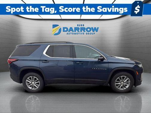 Northsky Blue Metallic 2023 Chevrolet Traverse LT Cloth