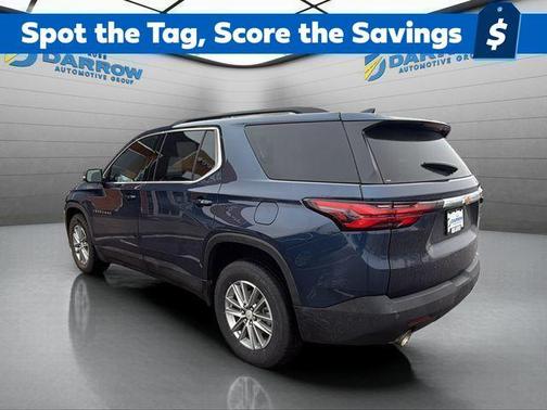 Northsky Blue Metallic 2023 Chevrolet Traverse LT Cloth