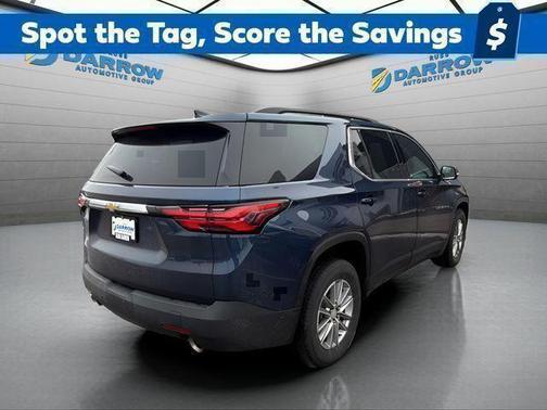 Northsky Blue Metallic 2023 Chevrolet Traverse LT Cloth