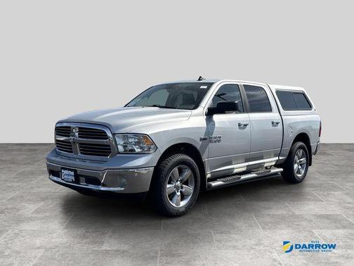 Bright Silver Metallic Clearcoat 2017 RAM 1500 Big Horn