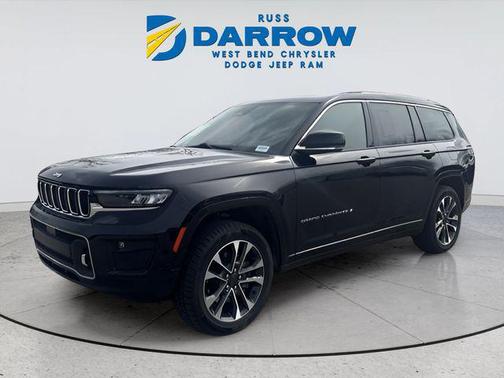 Diamond Black Crystal Pearlcoat 2023 Jeep Grand Cherokee L Overland
