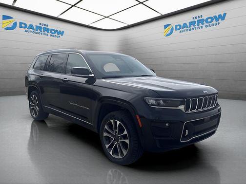 Diamond Black Crystal Pearlcoat 2023 Jeep Grand Cherokee L Overland