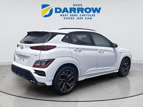 Lunar White 2022 Hyundai KONA N Line