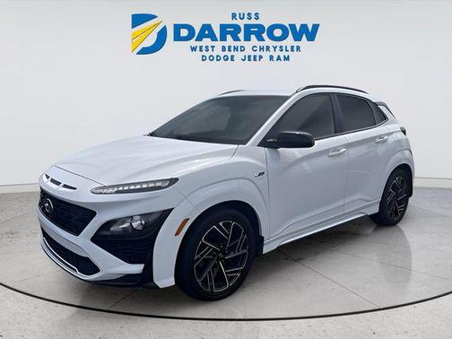 Lunar White 2022 Hyundai KONA N Line