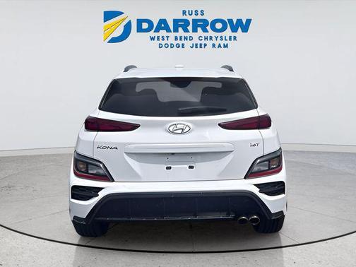 Lunar White 2022 Hyundai KONA N Line