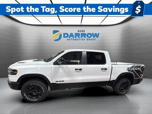Bright White Clearcoat 2026 RAM 1500 Rebel