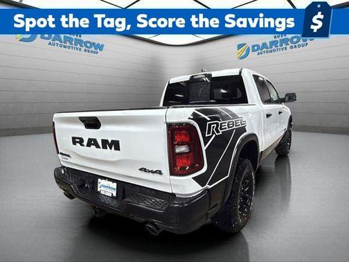 Bright White Clearcoat 2026 RAM 1500 Rebel