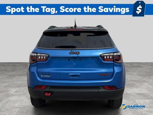 Laser Blue Pearlcoat 2022 Jeep Compass Trailhawk
