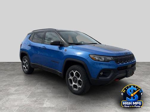 Laser Blue Pearlcoat 2022 Jeep Compass Trailhawk