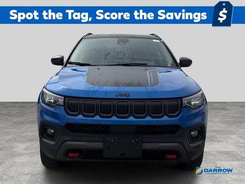 Laser Blue Pearlcoat 2022 Jeep Compass Trailhawk