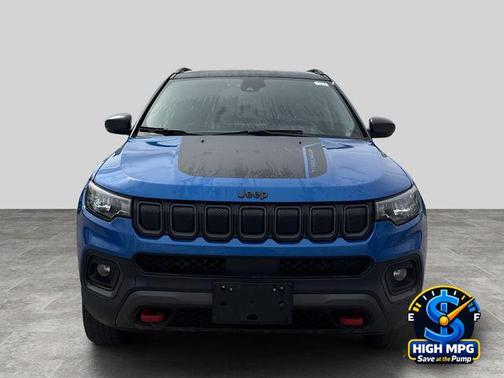 Laser Blue Pearlcoat 2022 Jeep Compass Trailhawk