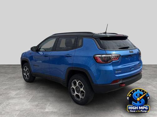 Laser Blue Pearlcoat 2022 Jeep Compass Trailhawk