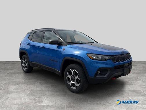 Laser Blue Pearlcoat 2022 Jeep Compass Trailhawk