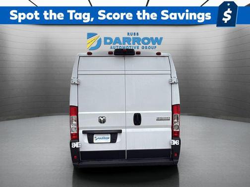 Bright White Clearcoat 2024 RAM ProMaster 3500 High Roof