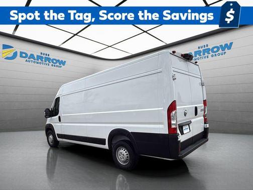 Bright White Clearcoat 2024 RAM ProMaster 3500 High Roof