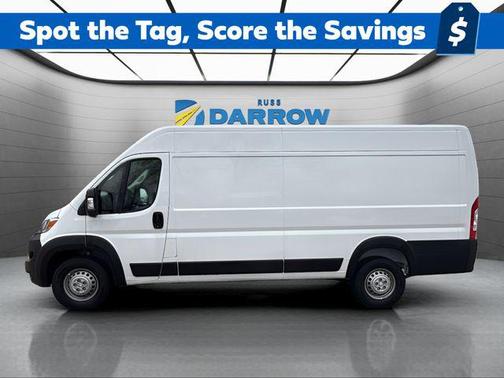 Bright White Clearcoat 2024 RAM ProMaster 3500 High Roof