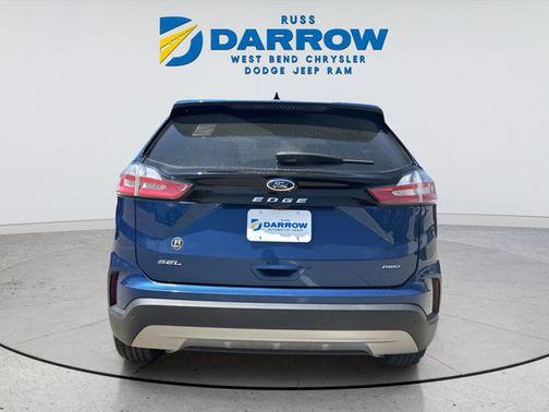Atlas Blue Metallic 2022 Ford Edge SEL