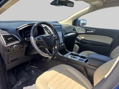 Atlas Blue Metallic 2022 Ford Edge SEL