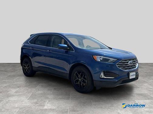 Atlas Blue Metallic 2022 Ford Edge SEL