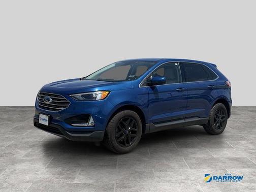 Atlas Blue Metallic 2022 Ford Edge SEL
