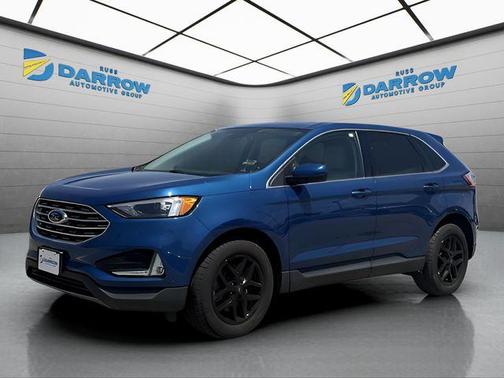 Atlas Blue Metallic 2022 Ford Edge SEL