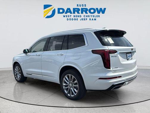 Crystal White Tricoat 2023 Cadillac XT6 Premium Luxury AWD