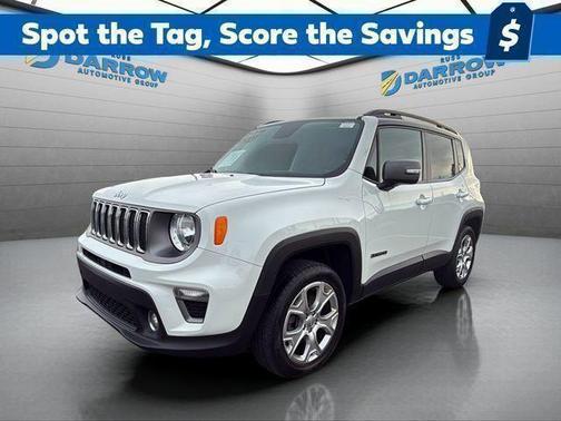 Alpine White Clearcoat 2020 Jeep Renegade Limited