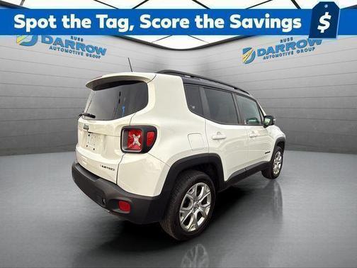 Alpine White Clearcoat 2020 Jeep Renegade Limited