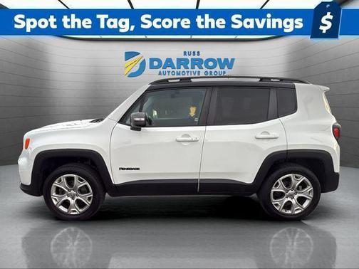 Alpine White Clearcoat 2020 Jeep Renegade Limited
