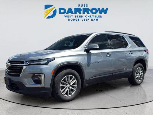 Sterling Gray Metallic 2023 Chevrolet Traverse LT Cloth