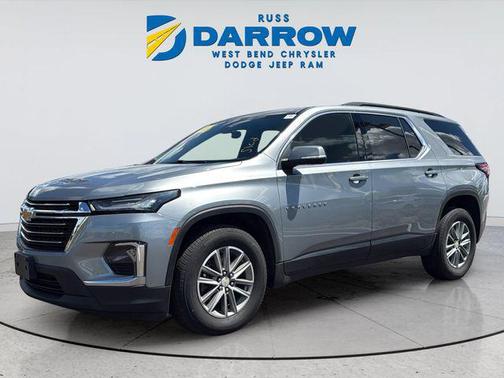 Sterling Gray Metallic 2023 Chevrolet Traverse LT Cloth
