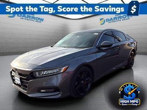 Crystal Black Pearl 2018 Honda Accord Sport