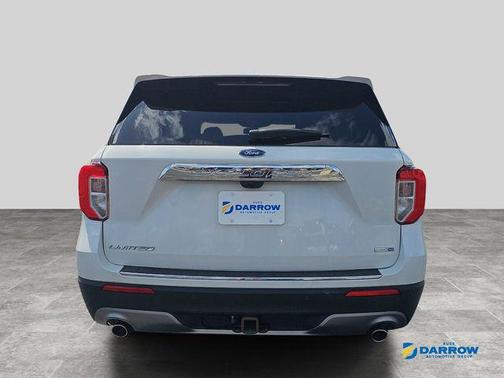 Star White Metallic Tri-Coat 2020 Ford Explorer Limited