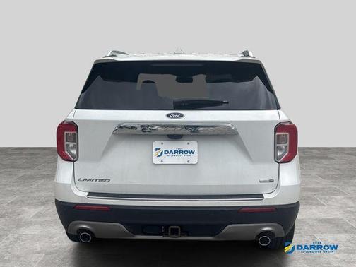 Star White Metallic Tri-Coat 2020 Ford Explorer Limited