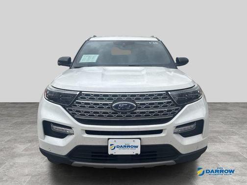 Star White Metallic Tri-Coat 2020 Ford Explorer Limited