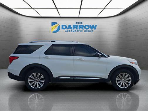 Star White Metallic Tri-Coat 2020 Ford Explorer Limited