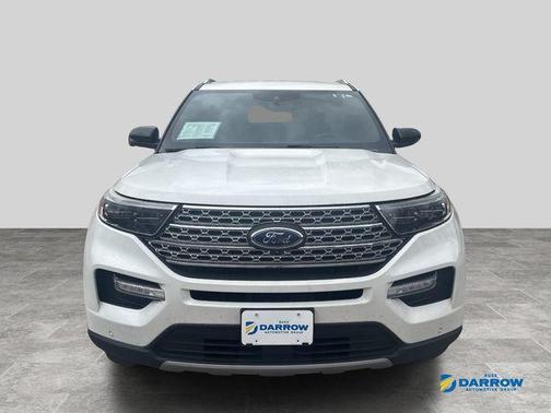 Star White Metallic Tri-Coat 2020 Ford Explorer Limited