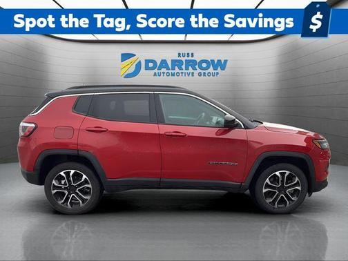 Red Hot Pearlcoat 2024 Jeep Compass Limited