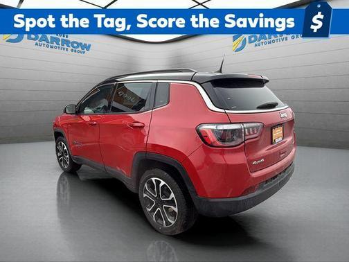 Red Hot Pearlcoat 2024 Jeep Compass Limited